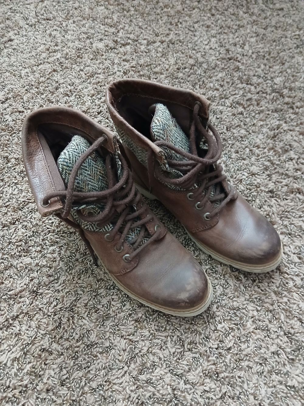 Timberland Harris Tweed Earthkeepers Foldable Boots